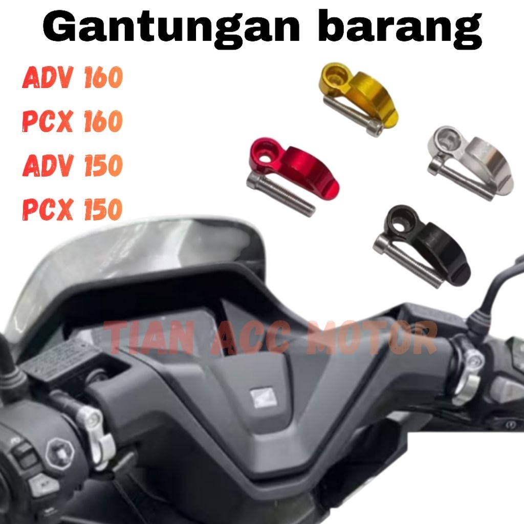 gantungan barang PCX 160 ADV 160 ROADSYNC PCX 150 ADV 150