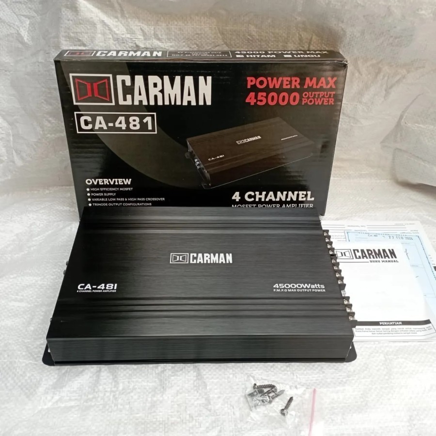 CARMAN Power Mobil CA-481 #Ready stock langsung pesan#