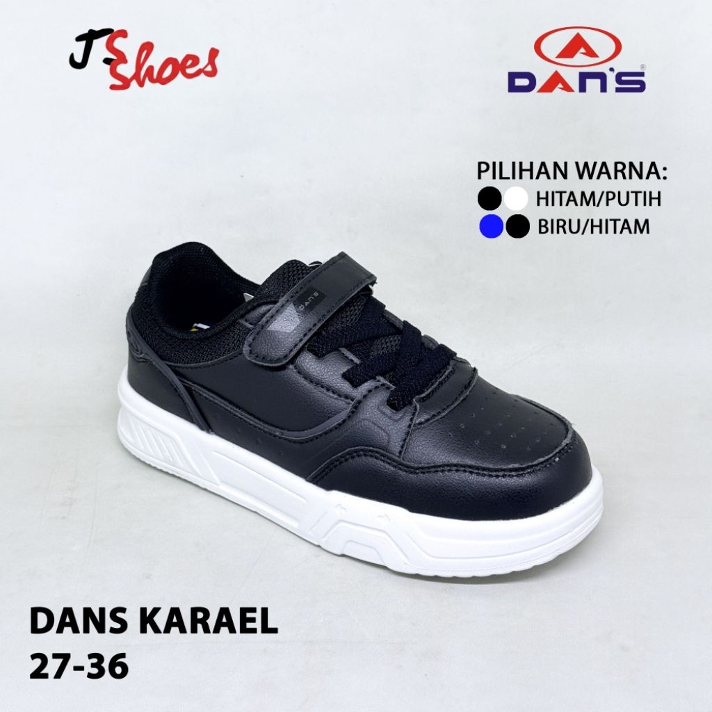 DANS KARAEL - SEPATU SNEAKERS SEPATU SEKOLAH ANAK MERK DANS ORIGINAL