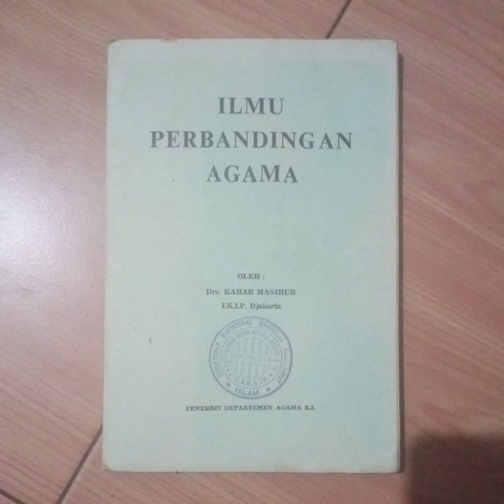 buku jadul 1969 - ilmu perbandingan agama