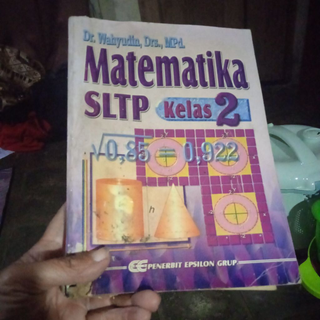 buku Matematika SLTP kelas 2, buku original jadul