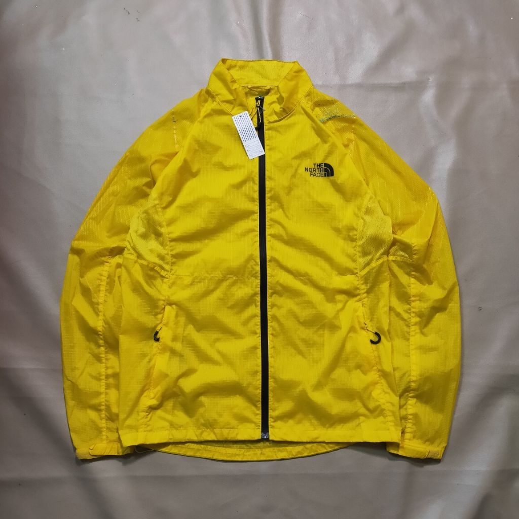 jaket running TNF water repellent used good
