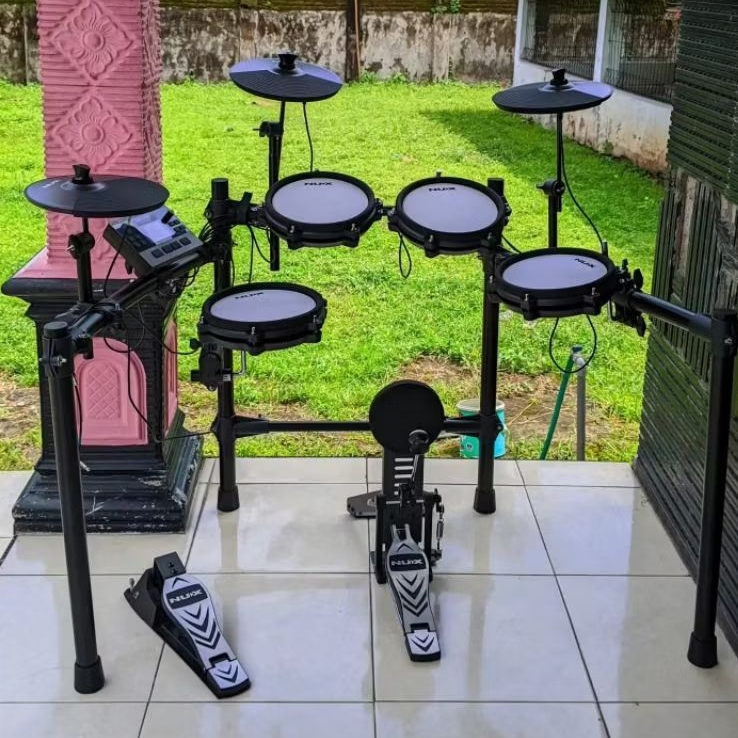 nux dm210 bekas drum elektrik like new mulus seperti baru