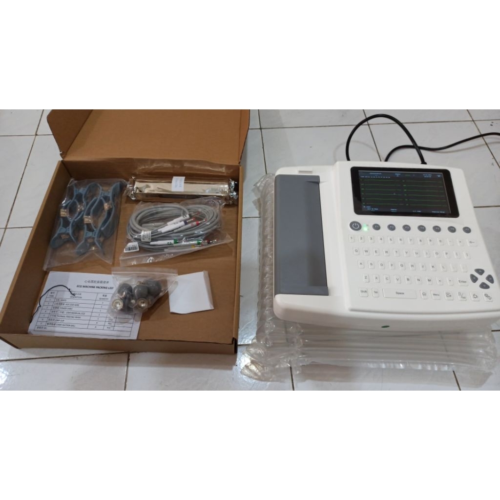 Ecg 12 channel MRK electrocardiograph machine