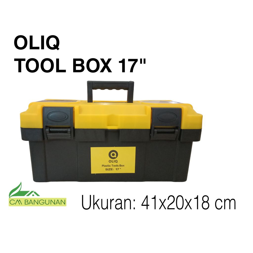 OLIQ Tool Box 17inch Kotak Perkakas