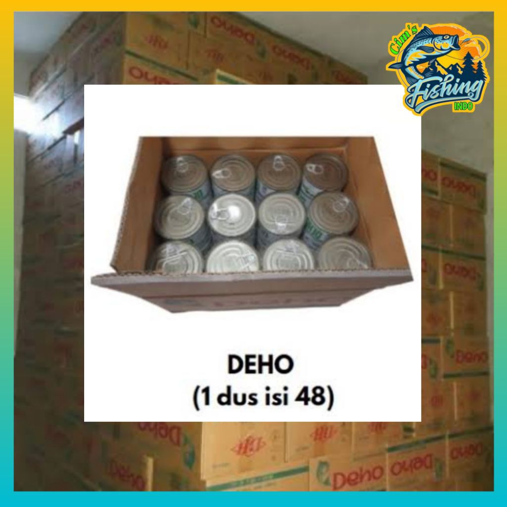 DEHO 1 DUS ISI 48, DEHO TUNA UNTUK CAMPURAN UMPAN MANCING 1DUS