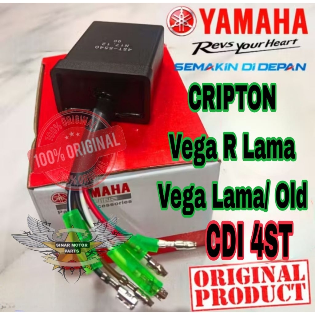 Original yamaha CDI 4ST, Cripton, Vega R lama, Vega lama old, yamaha ygp