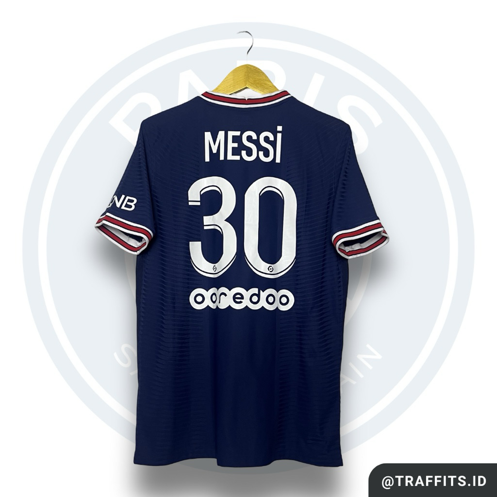 Jersey PSG Home 21/22 Lionel Messi Player Issue Original Size L