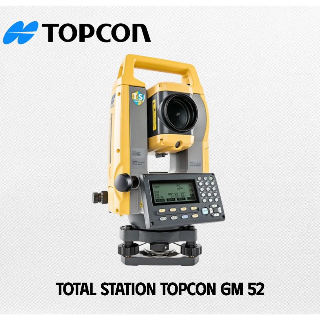 Total Station Topcon GM 52 Bekas