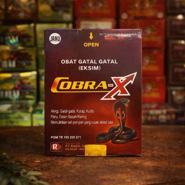 Obat Gatal Gatal Eksim jamu Cobra X