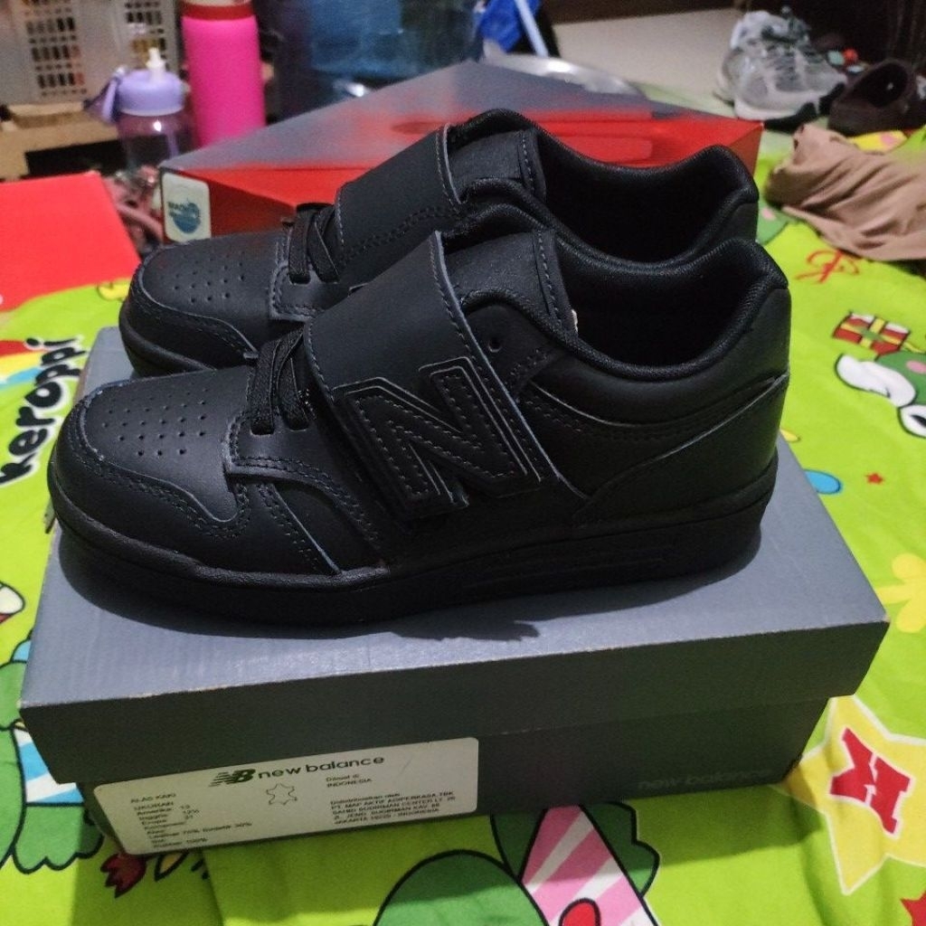 Sepatu Anak NB 480 Black NEWPHB4803B 100% ORIGINAL