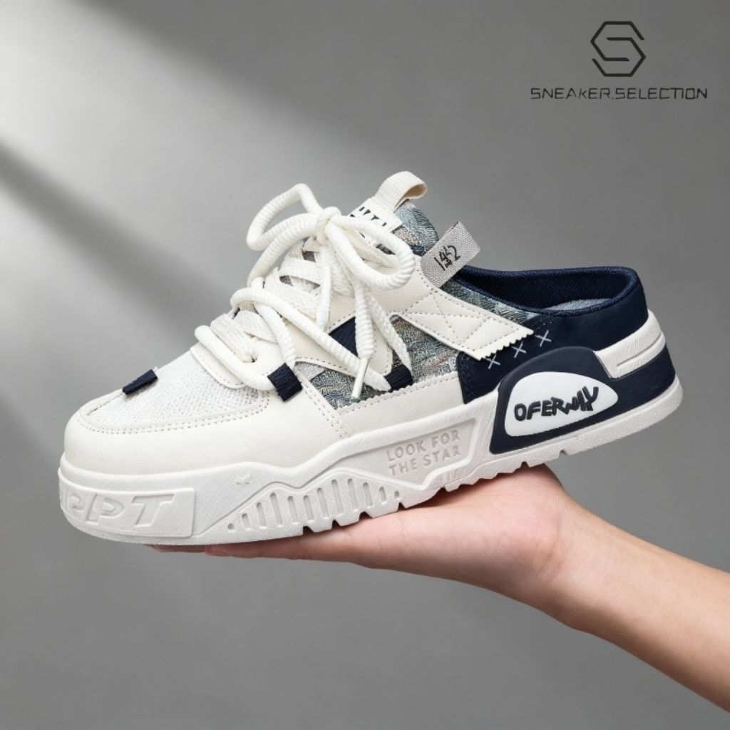 SNEAKER.SELECTION Sepatu Slip-On Original Quality Terbaru Sepatu Slop Anti Slip K51 Sepatu Korean Ke