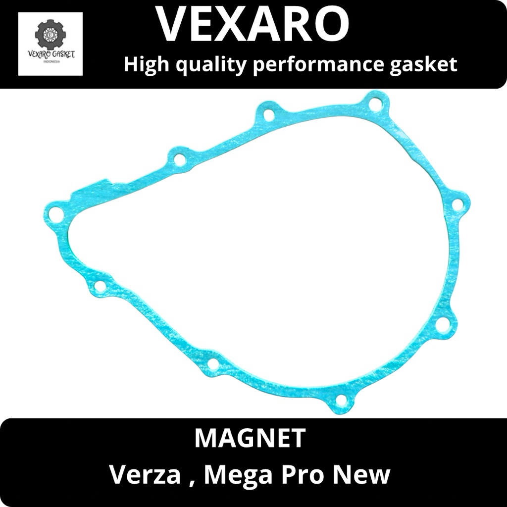 PAKING GASKET - Paking magnet VERZA / MEGA PRO NEW - paking mesin motor