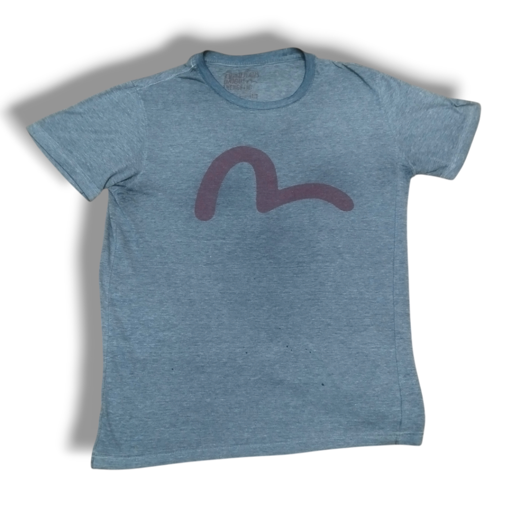 EVISU GENES - UNCHANGEABLE GRAY T-SHIRT | KAOS | BGT