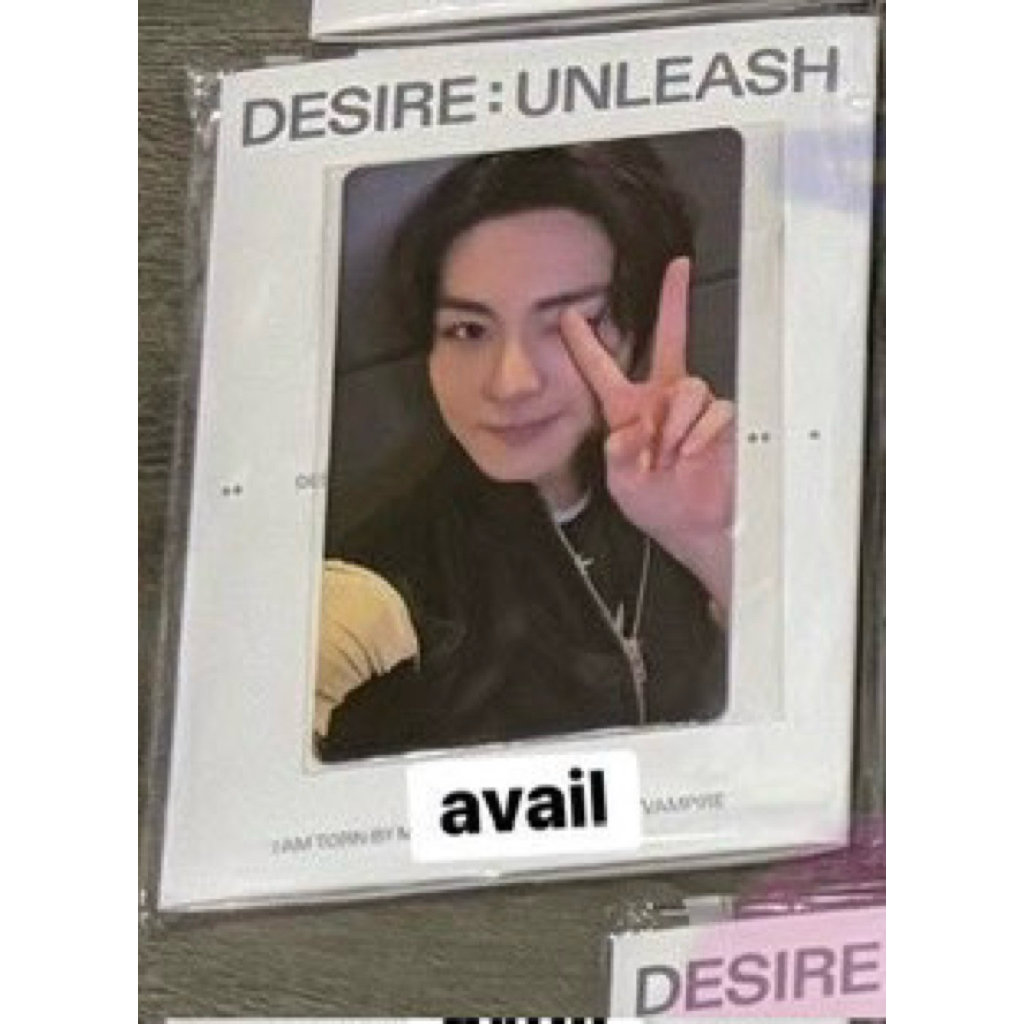 Album Weverse Desire:Unleash + POB Jungwon 5th Enniv