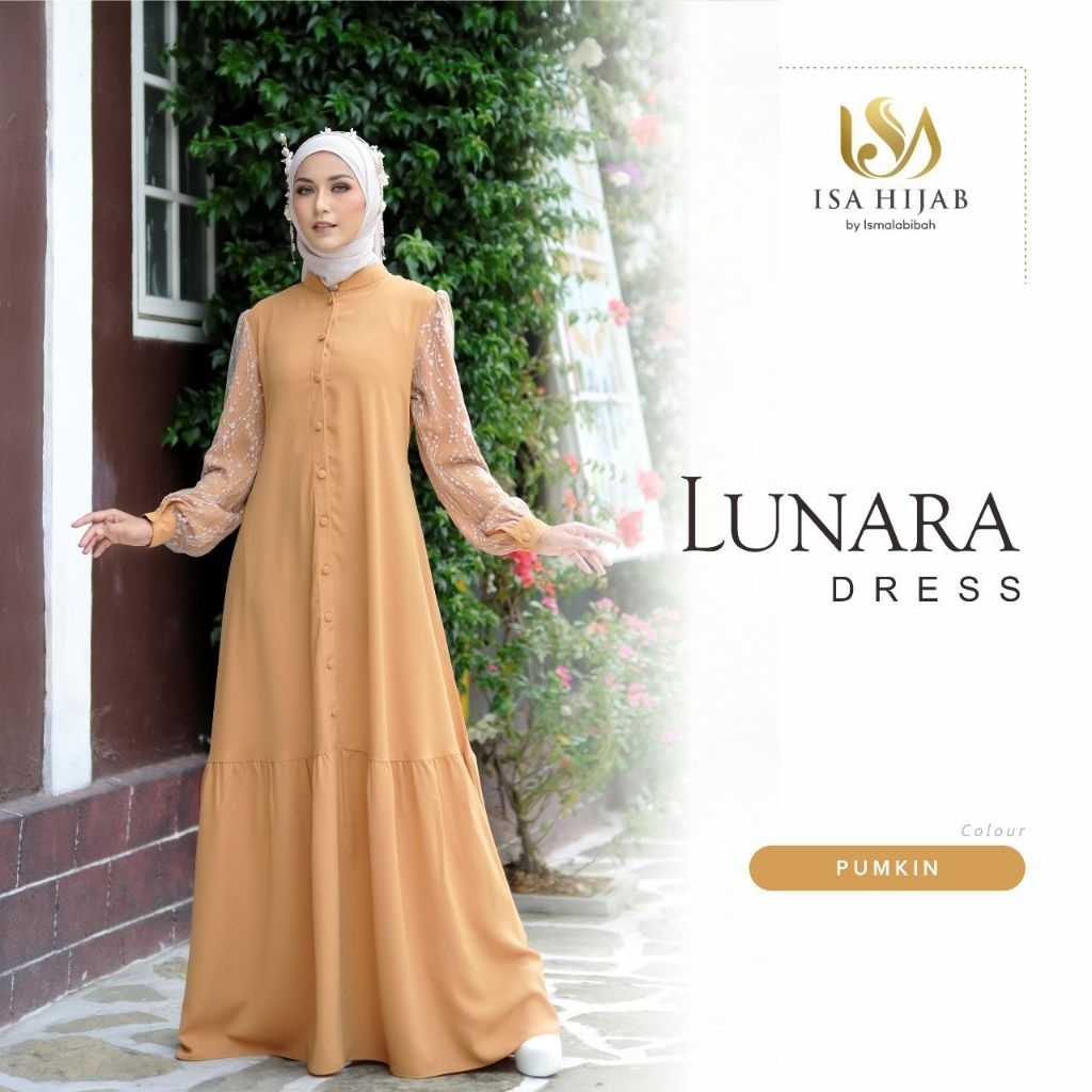 Gamis Friendly Lunara Dress Only ISA Hijab