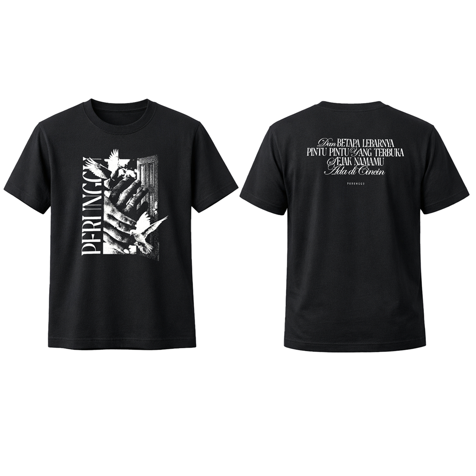 Indierock T-shirt Band Perunggu Berhasil