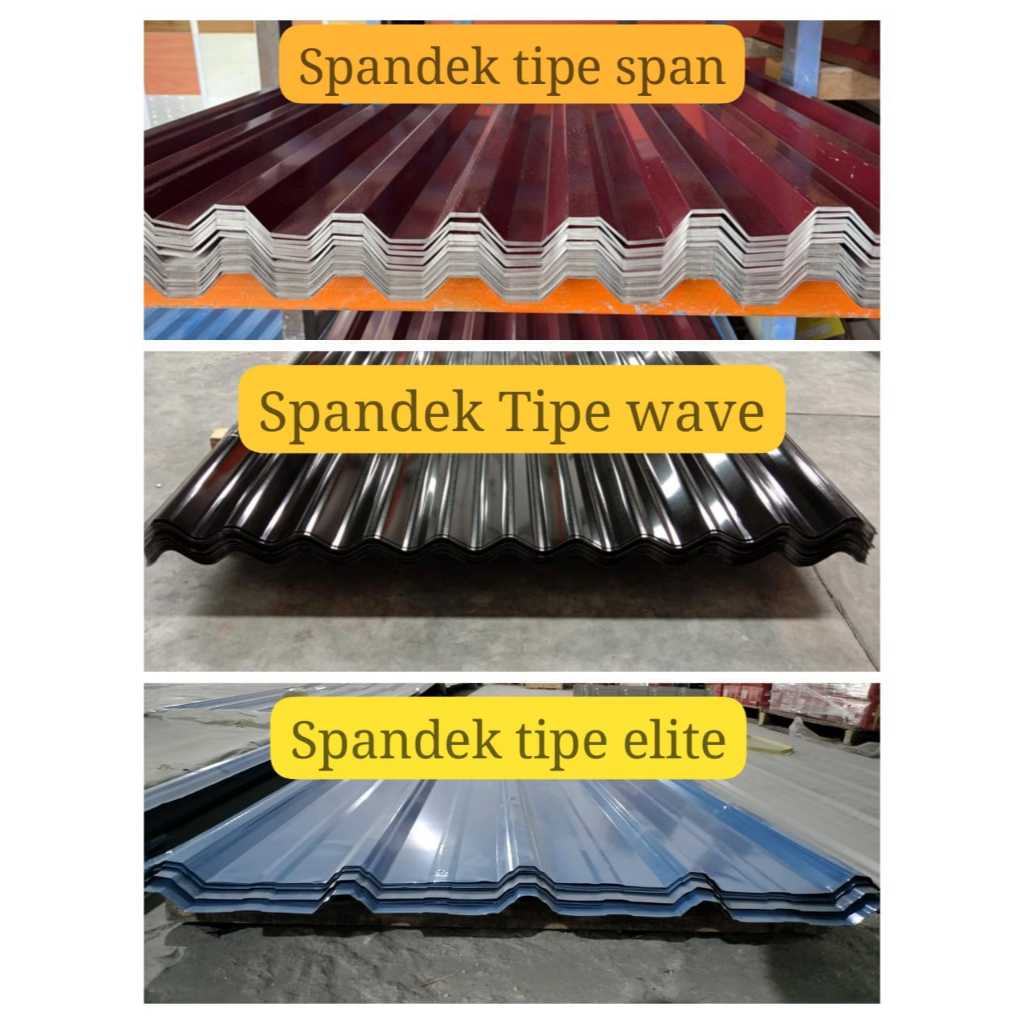 SPANDEK ATAP RUMAH FH DECK RENOVASI RUMAH SPANDEK TIPE SPAN WAVE ELITE PRODUKSI PABRIK GENTENG