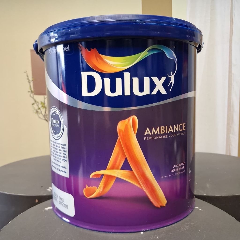 DULUX AMBIACE 20LTR/CAT TEMBOK DALAM/CAT TEMBOK INTERIOR/CAT TEMBOK EASY WASH