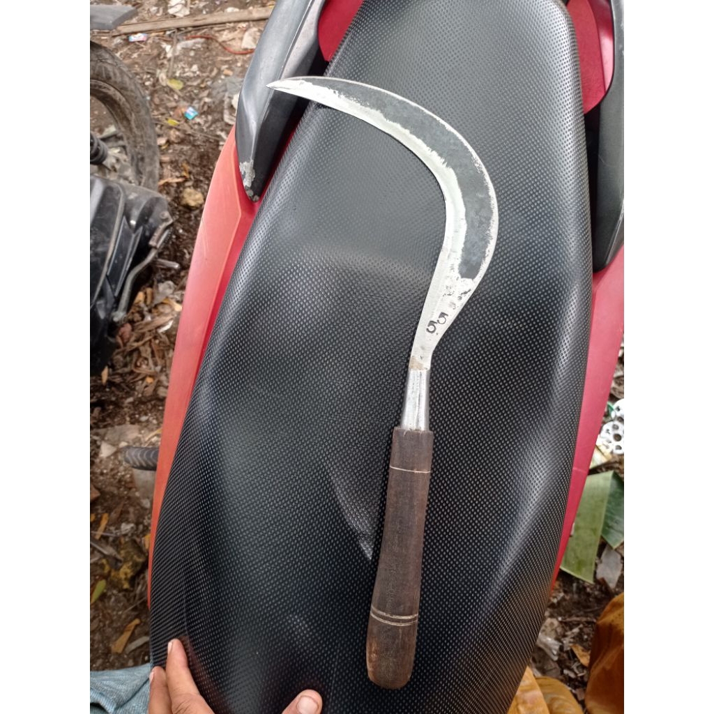 sabit ranting dan rumput ukuran kecil