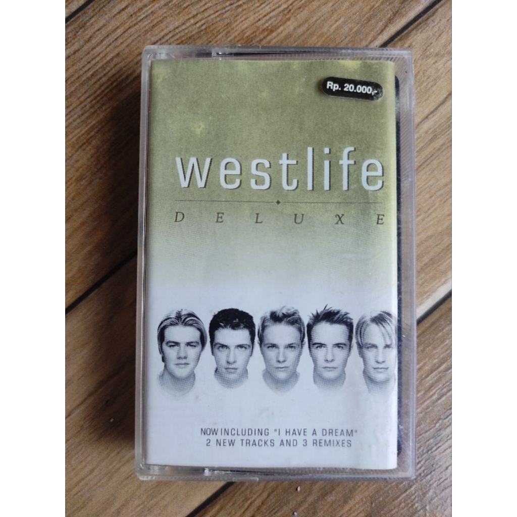 kaset pita WESTLIFE "deluxe"