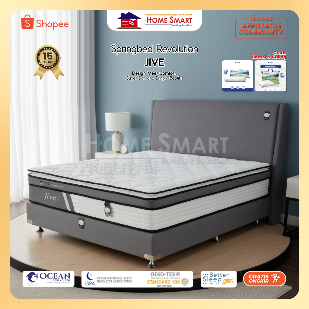 FULLSET SPRINGBED OCEAN JIVE