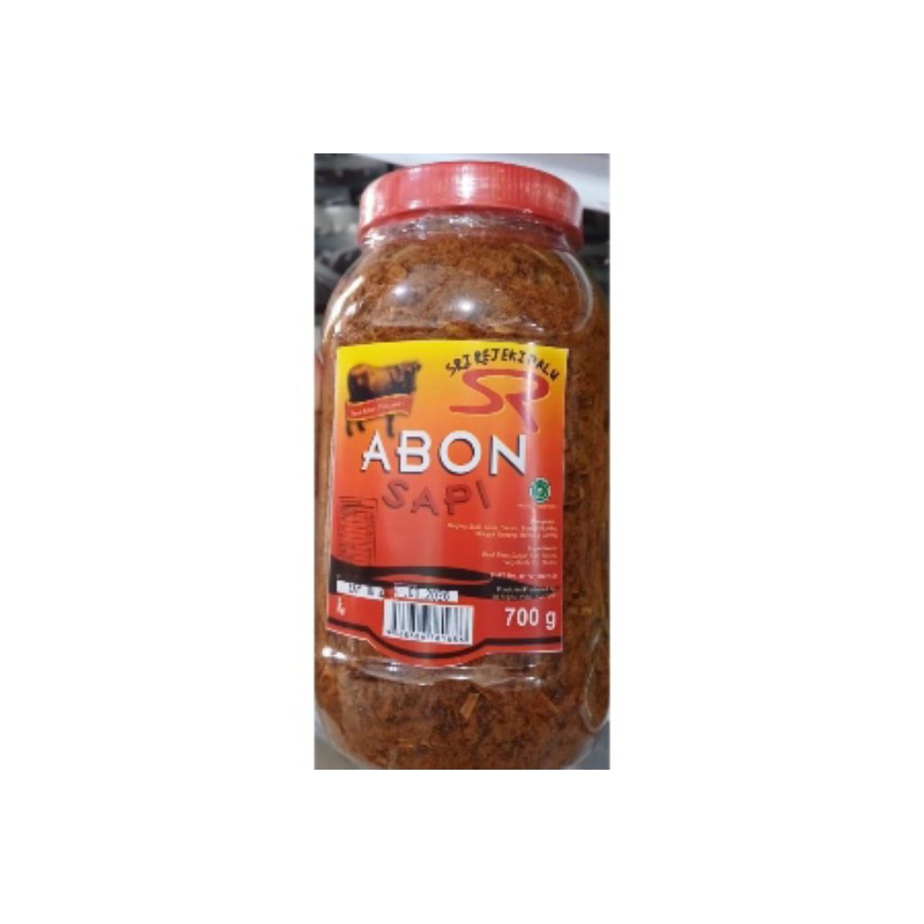 Abon Sapi 700 gram Toples Sri rejeki _indah jaya Mart Palu