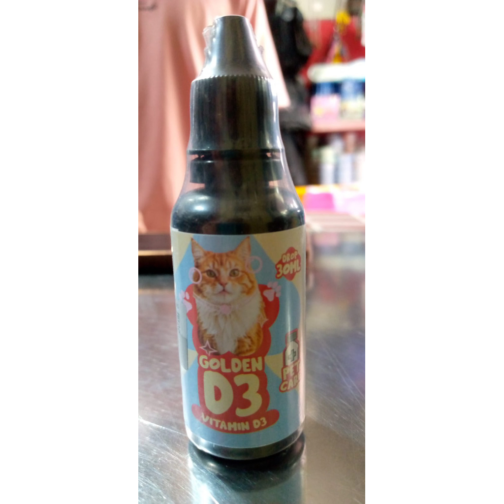 golden d3 vitamin kucing terkena virus