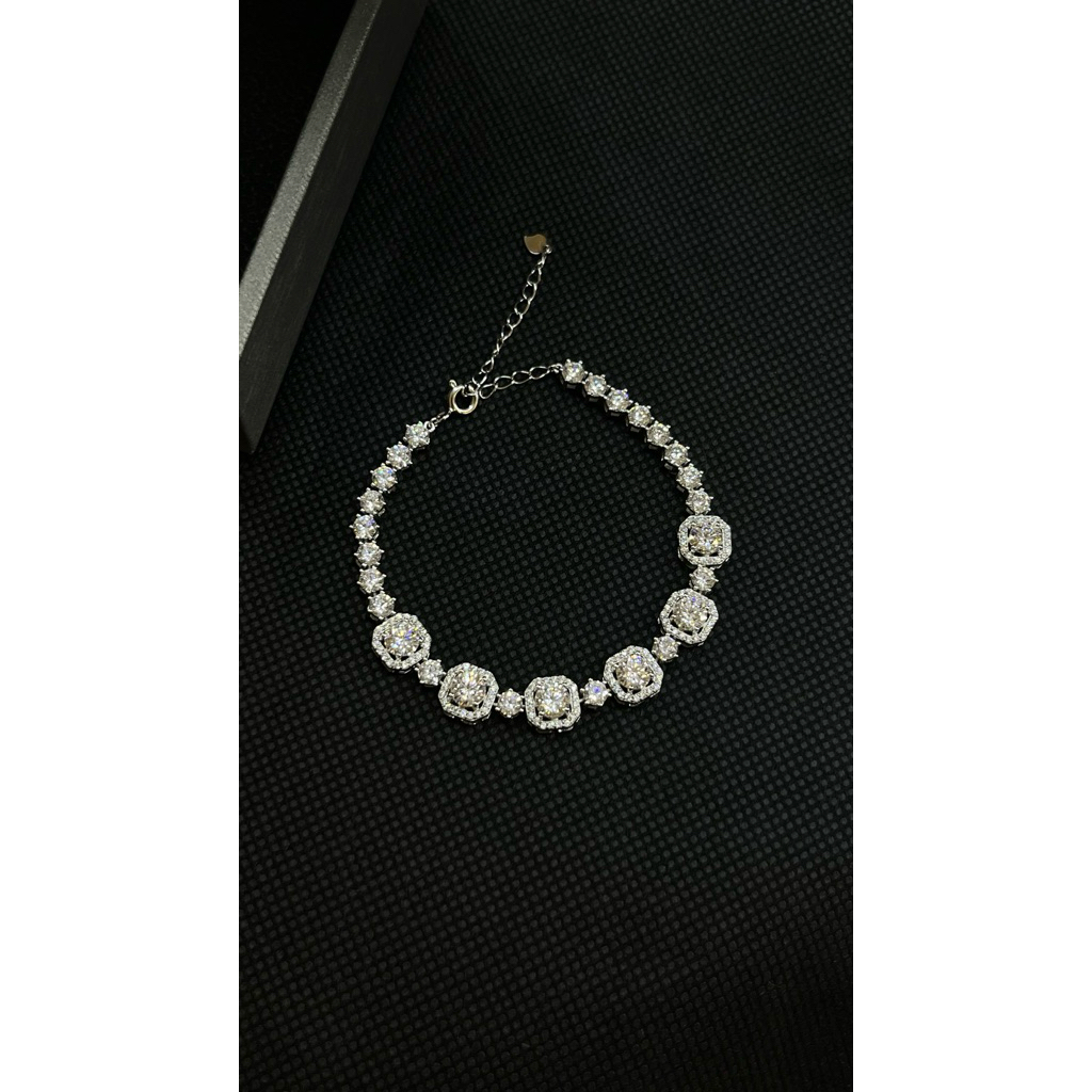 gelang permata moissanite
