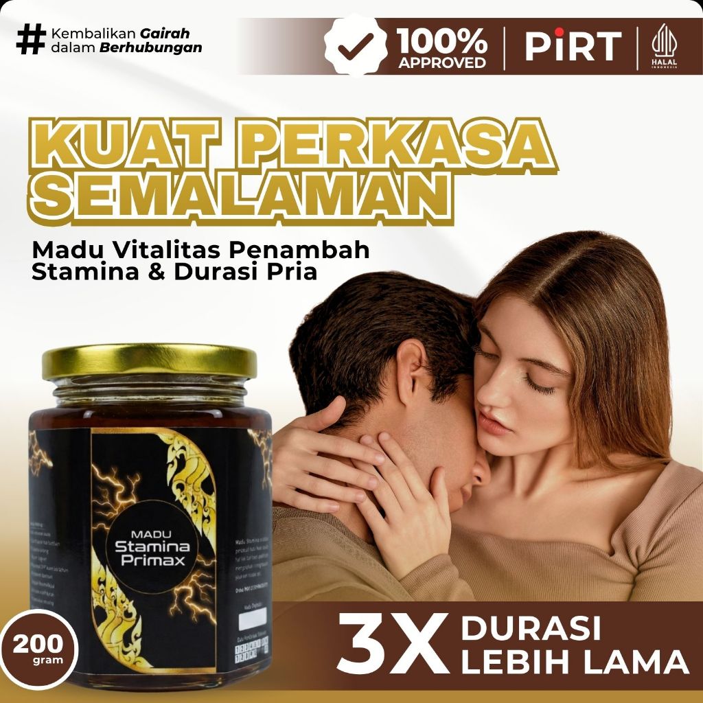 MADU HERBAL STAMINA PRIA TAHAN LAMA SUPLEMEN PRIA OBAT KUAT TERBAIK ASLI 100% BPOM TERLARIS