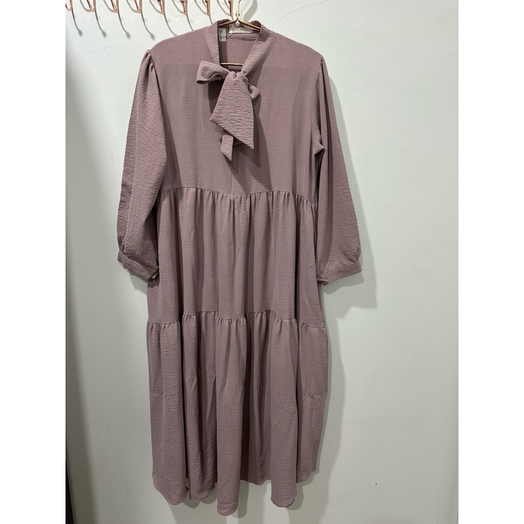 PRELOVED Gamis Odeca | Dress Wanita Busui