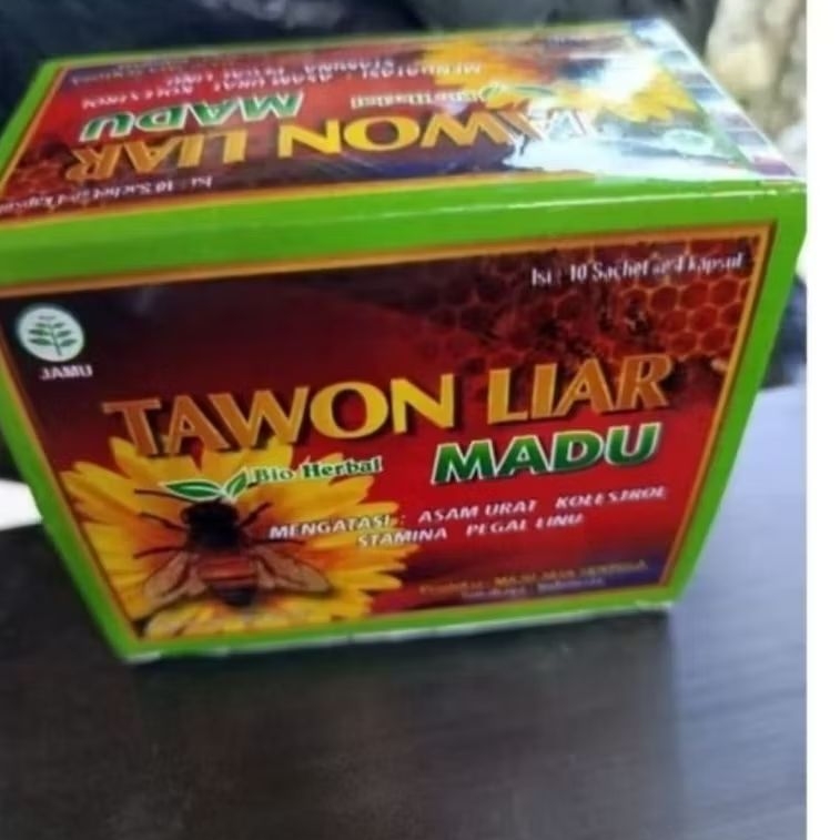 Tawon madu liar kapsul asam urat original