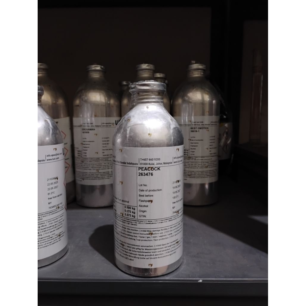 PEACOCK LUZI bibit parfum annasui flight fancy segel 500gr