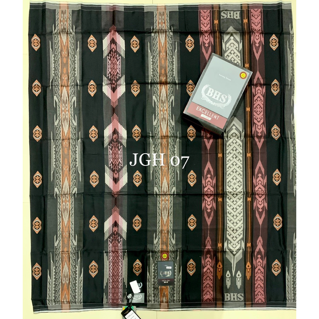 Sarung BHS Excellent JGH (Jacguard gunung himalaya) - Grade Silver Original