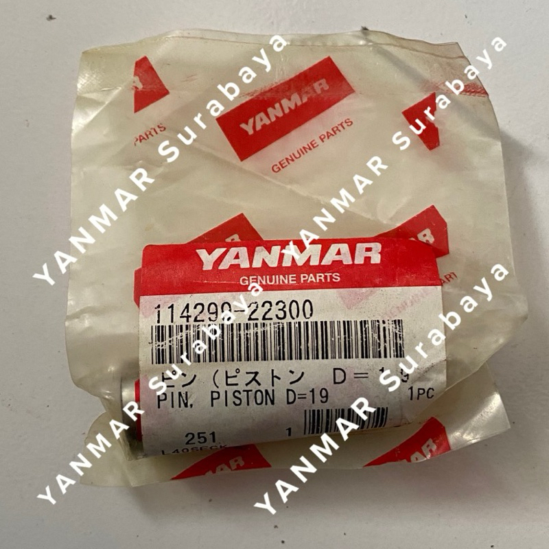 Pin piston Yanmar L40 L48 114299-22300 Original