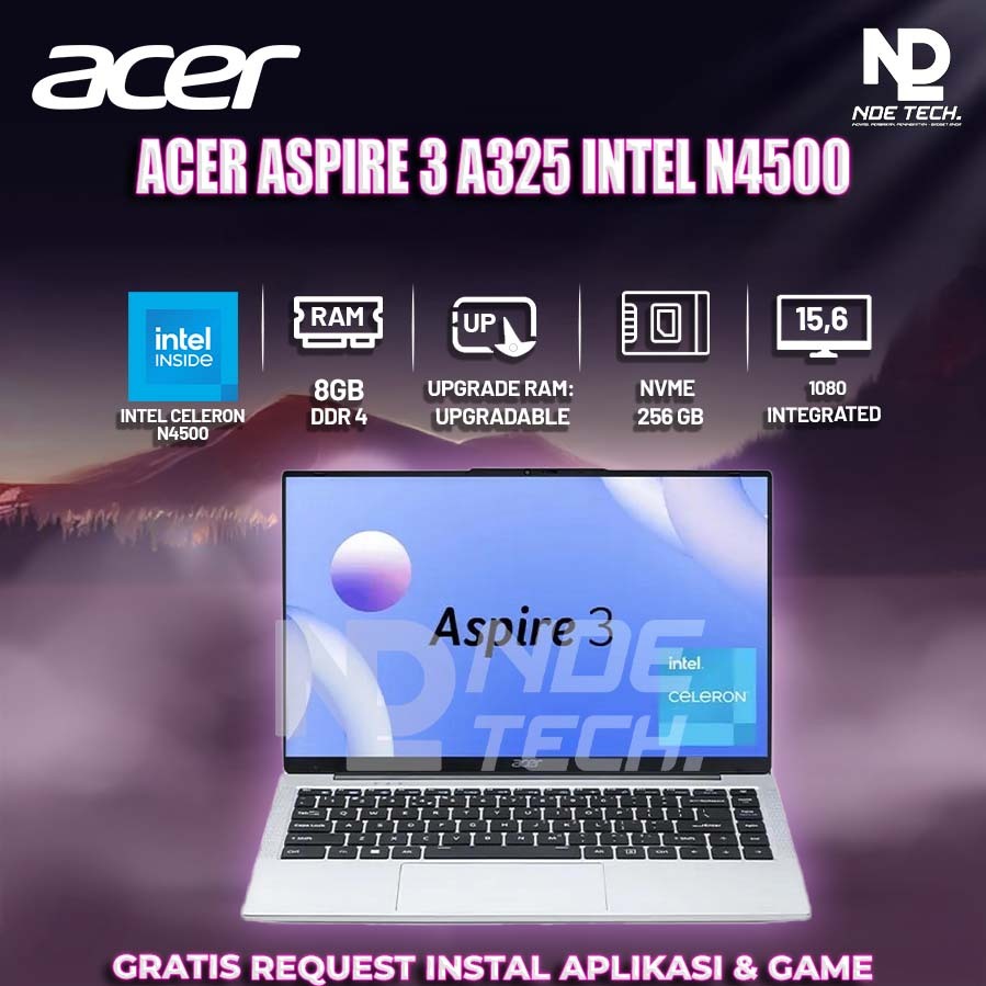 ACER ASPIRE 3 A325 INTEL N4500