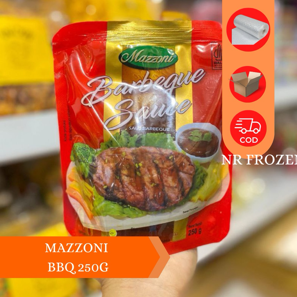 MAZZONI SAUS BARBEQUE / BBQ 250G