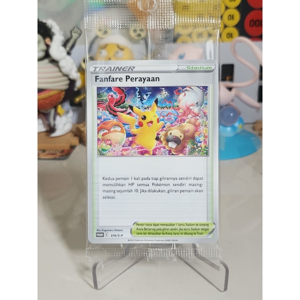 Perayaan Fanfare sealed Kartu/Card Pokemon TCG Indo