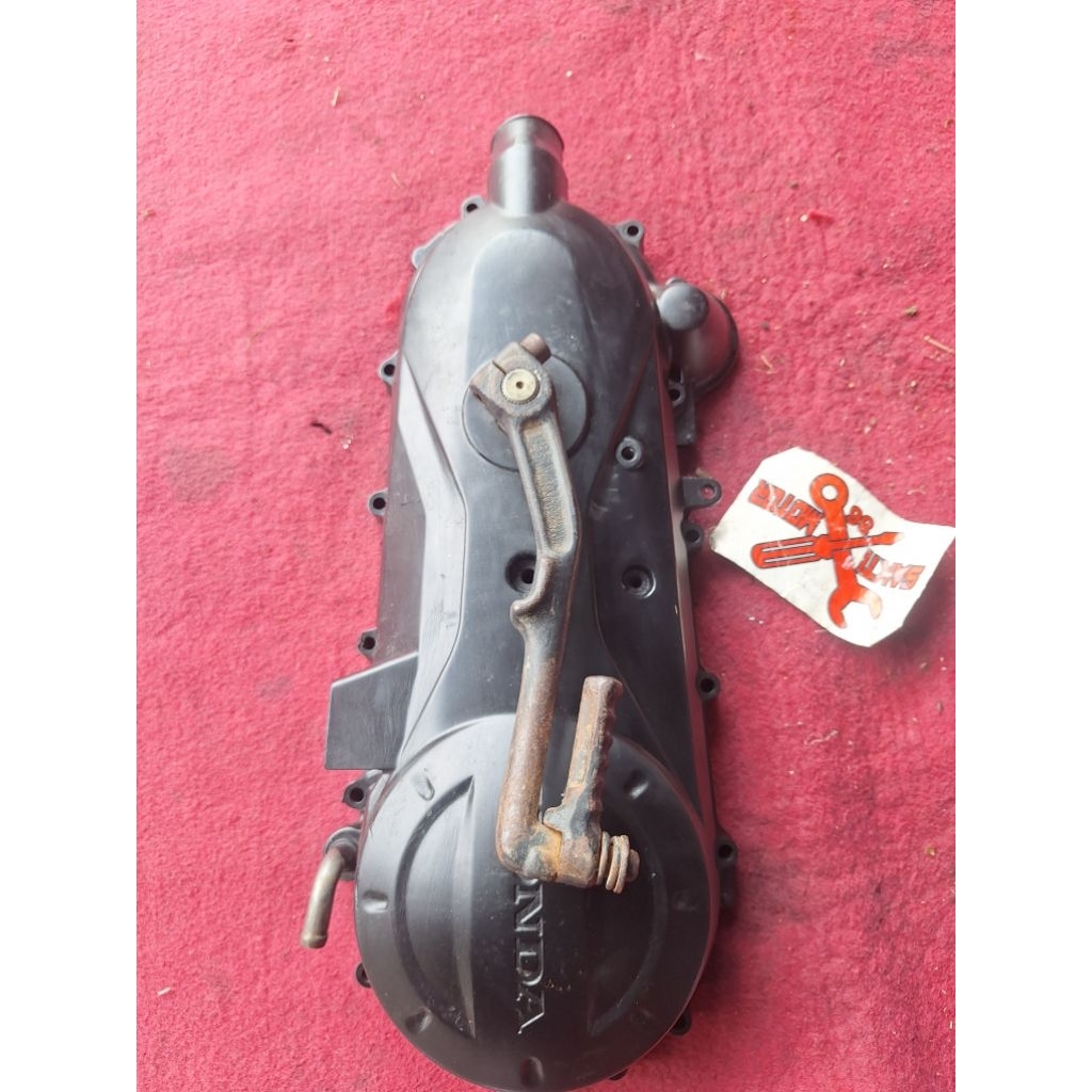 Cover Block Bak Cvt Honda Vario 110 karbu Vario 110 Tekno karbu Original