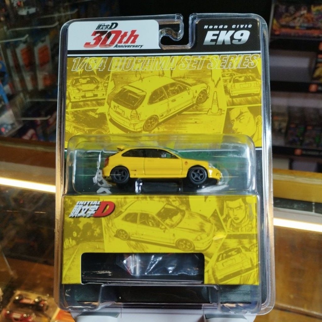 1/64 HONDA CIVIC EK9 INITIAL D HOBBY JAPAN