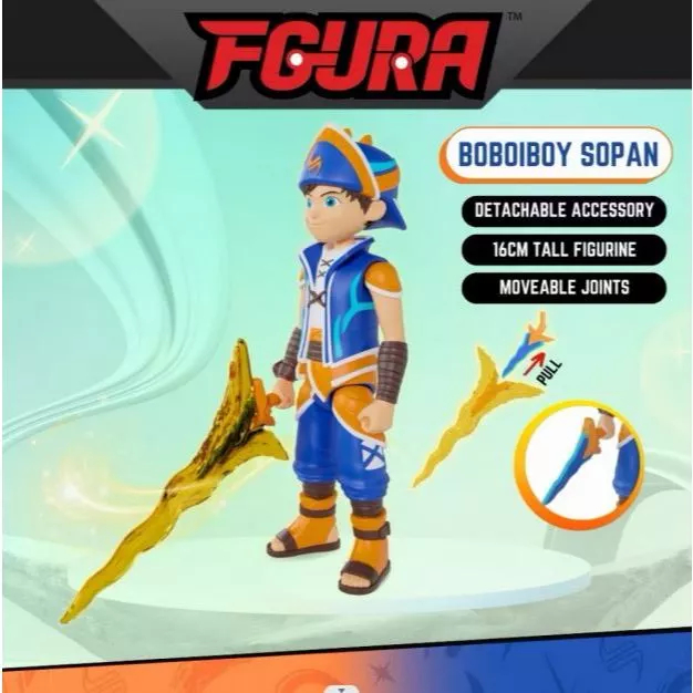 Monsta - Sopan - BoBoiBoy Galaxy Official Action Figure - Mainan/Figurin