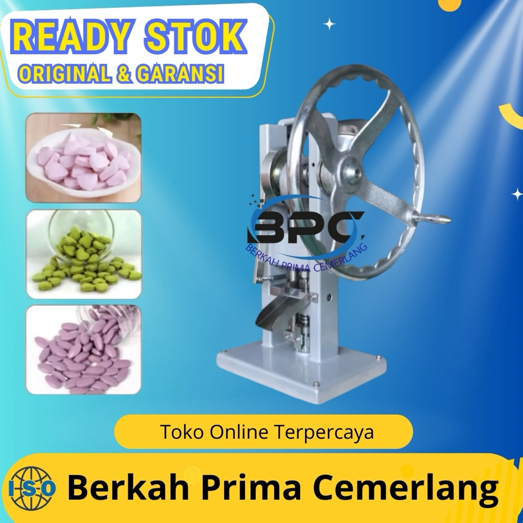 TDP-1S tablet press machine alat cetak tablet milk candy TDP-1S