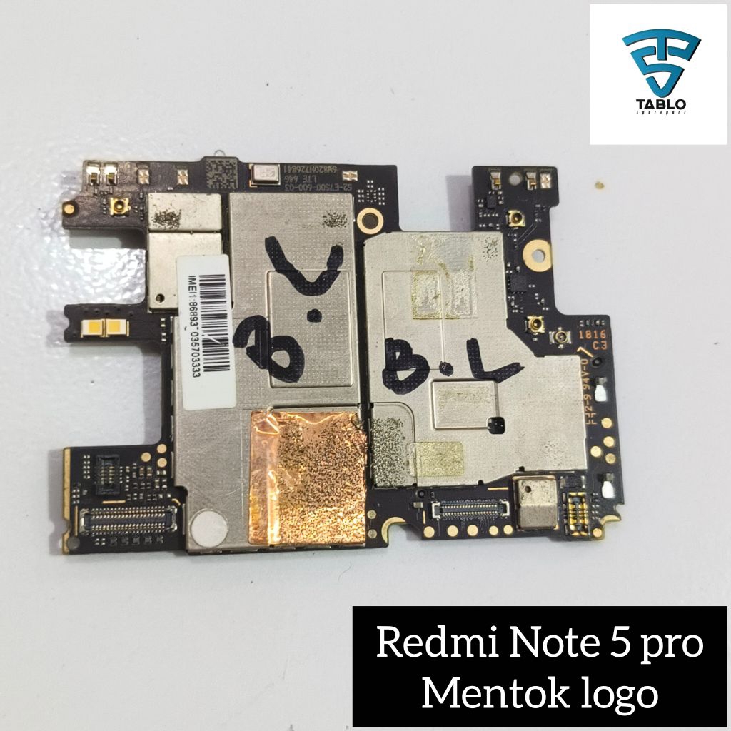 Mesin Redmi Note 5 pro 4/64gb bootlop / mentok logo