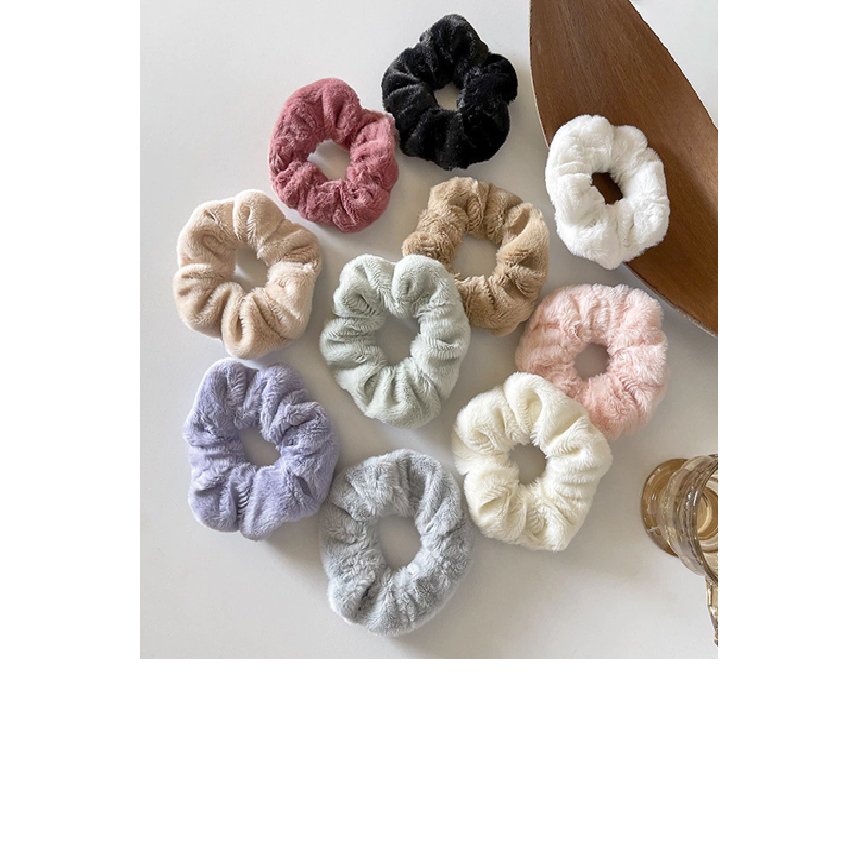 Ubtan Mart || Ikat Rambut Scrunchie Korea Hairband Scrunchies Gelang Kunciran Cepol Jilbab Lingkar B