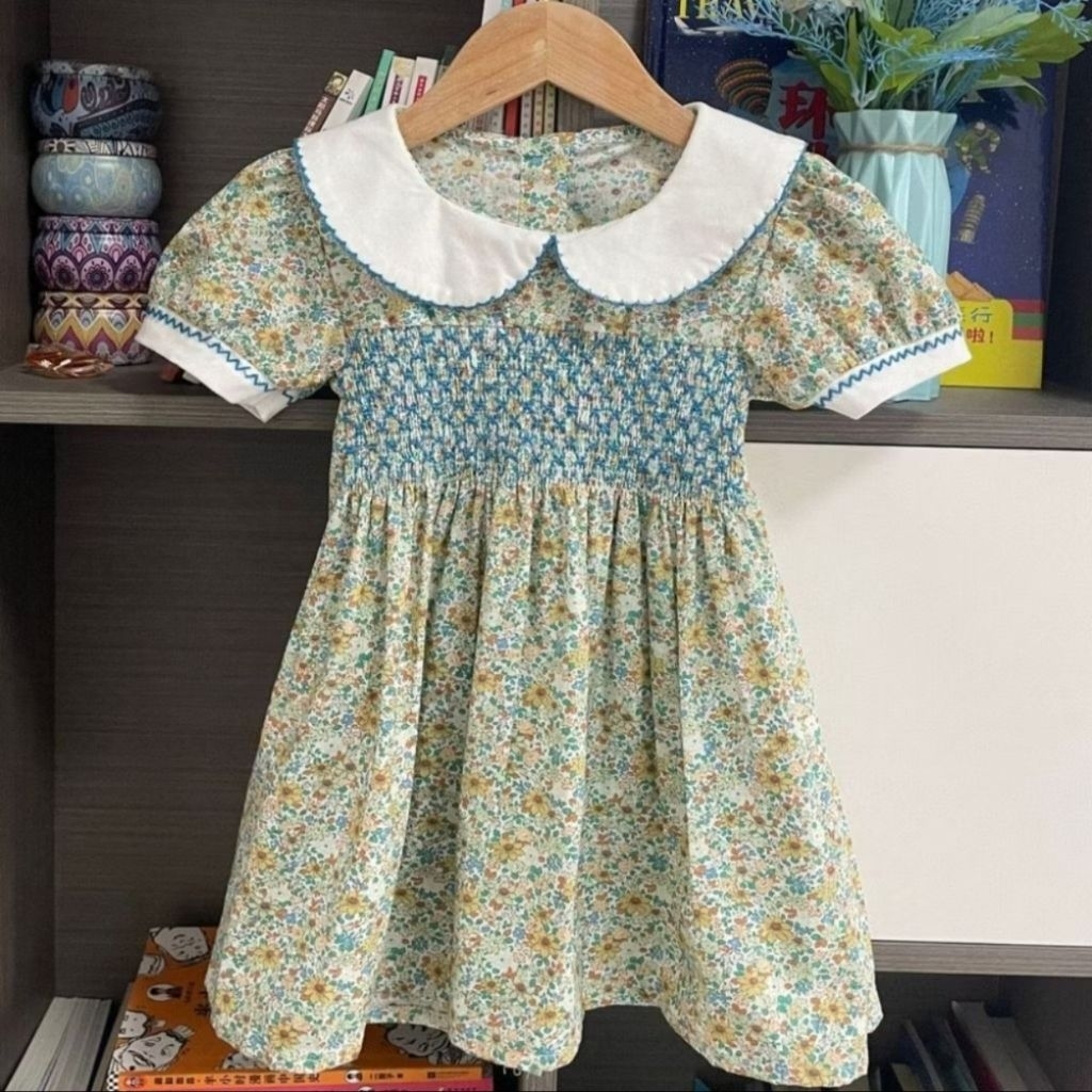 DRESS ANAK SMOKE LEHER IMPORT ADEM