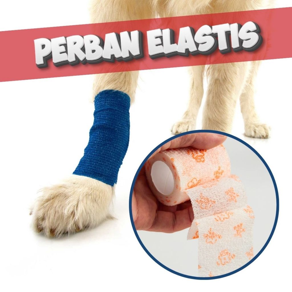 Amo Petric Perban Elastis Hewan Bandage for Pets