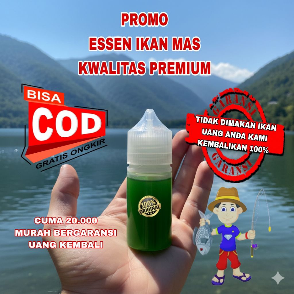 essen ikan mas khusus ikan rame dan babon essen ikan mas semua ukuran ikan, essen khusus lomba galap