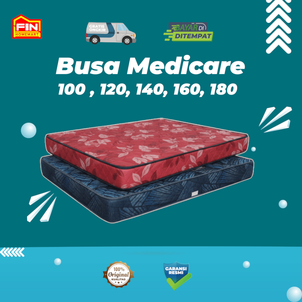 Kasur Busa Royal Foam Medicare Rebounded - 90/100/120/140/160/180/200 - Tebal 18 cm