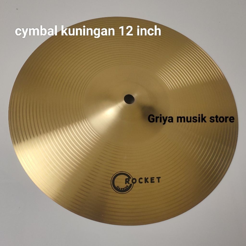 Simbal Cymbal Rocket 12 inch Original