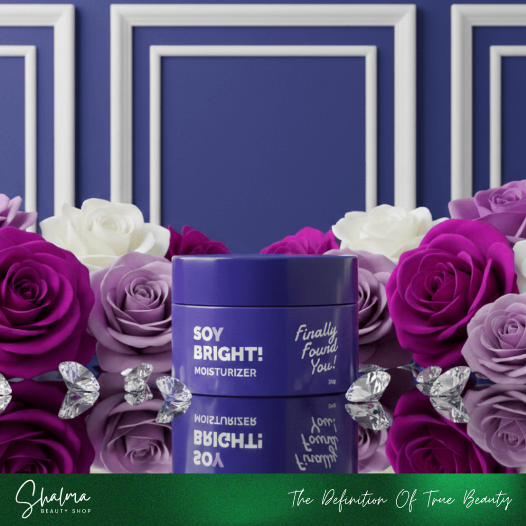 Shalma - Finally Found You Soy Bright Moisturizer - Gel Pelembab Krim Siang & Malam